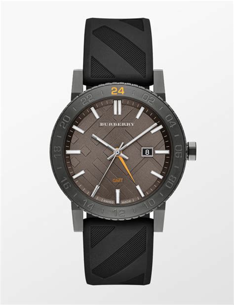 bu9341 burberry|BURBERRY Men's BU9341 'The New City' GMT 42mm Watch .